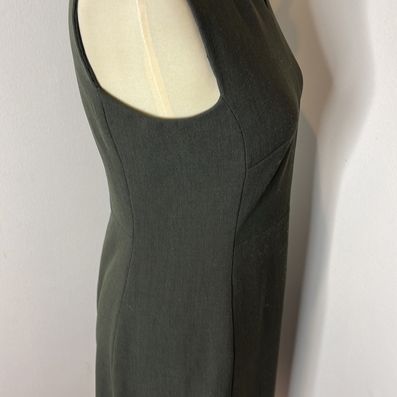 M.M. LaFleur Kale Olive Green Aditi Dress - Picture 9 of 12